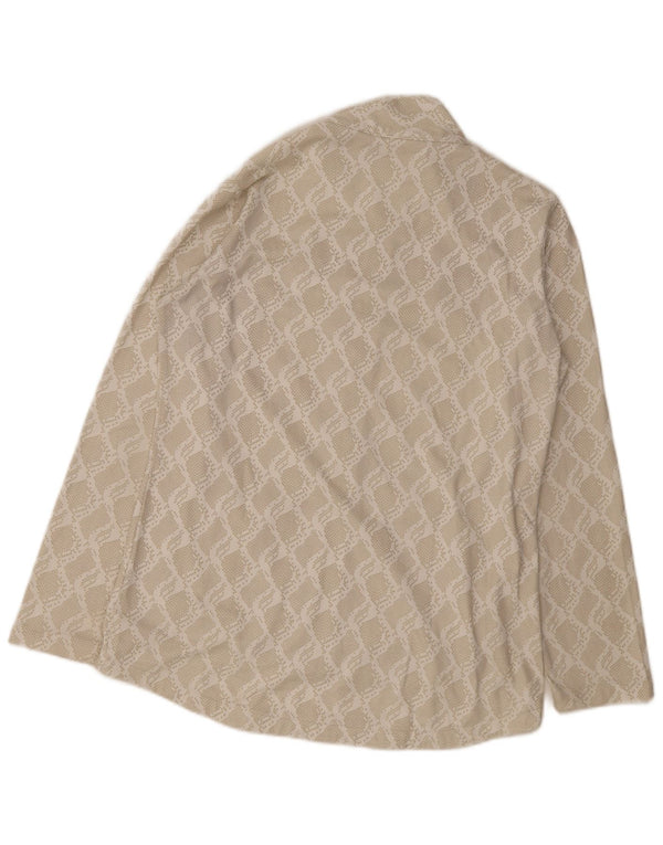 Champion Damen-Trainingsanzug-Top-Jacke, UK 18, XL, Beige, Animal-Print, Polyester