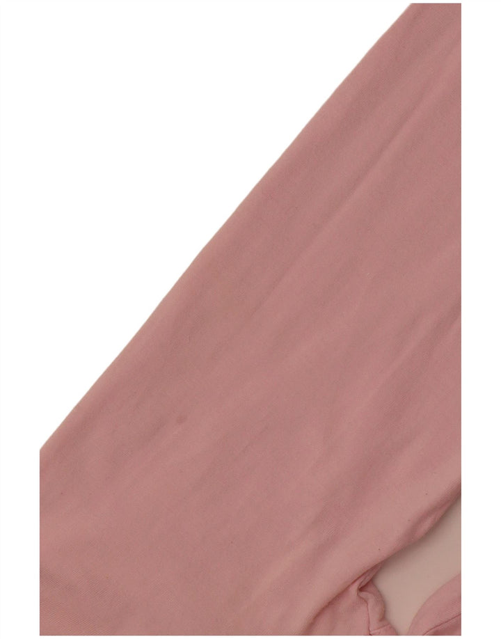 LA MARTINA Damen Hawaii Graphic Langarm-Poloshirt UK 12 Mittelrosa