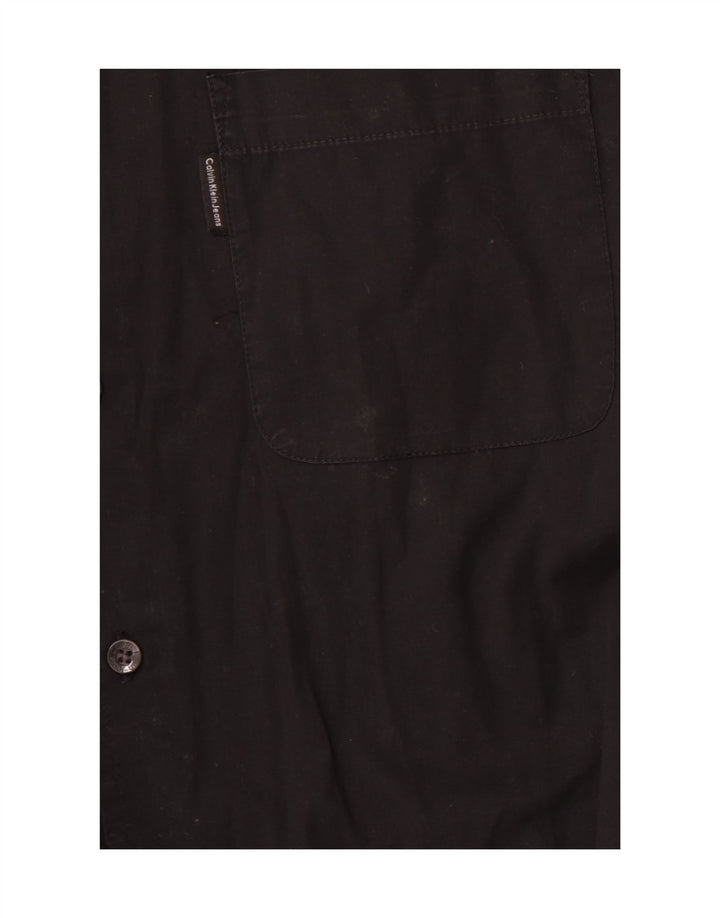 CALVIN KLEIN Herrenhemd Large Schwarz