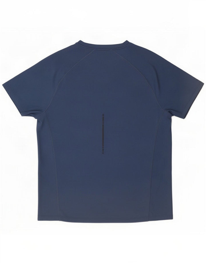Asics Herren T-Shirt Top Large Blue Polyester