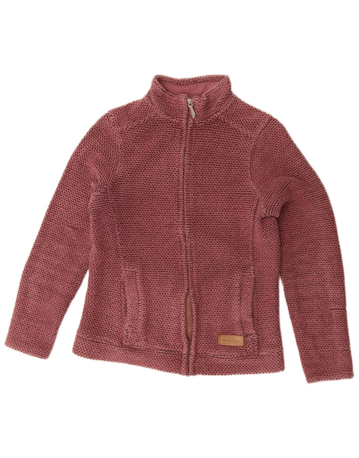Weird Fish Damen-Trainingsanzug-Oberteil, Jacke, Größe S, Größe S, Rosa, Baumwolle