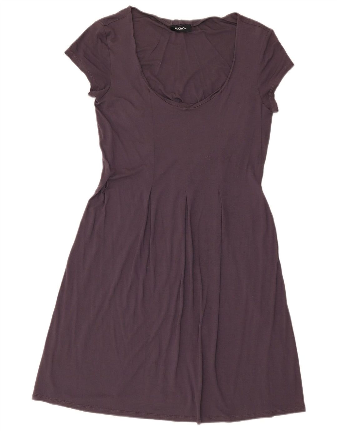 Max & Co. Damen A-Linien-Kleid UK 6 XS Lila
