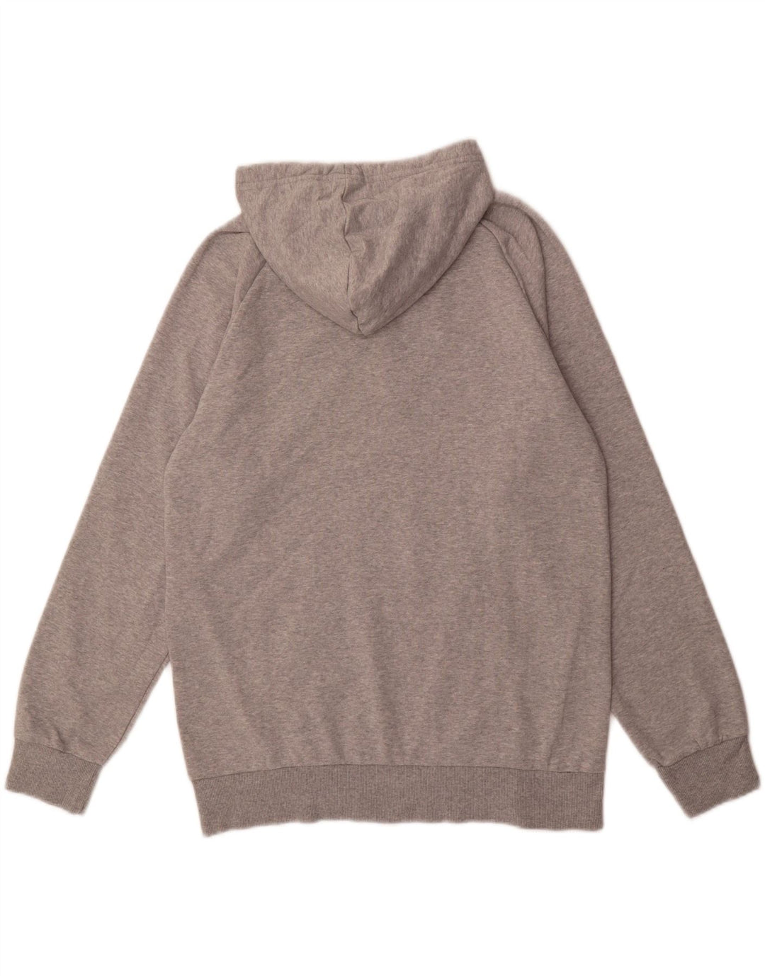 ADIDAS Mens Graphic Hoodie Jumper Medium Grey Cotton Vintage Adidas and Second-Hand Adidas from Messina Hembry 