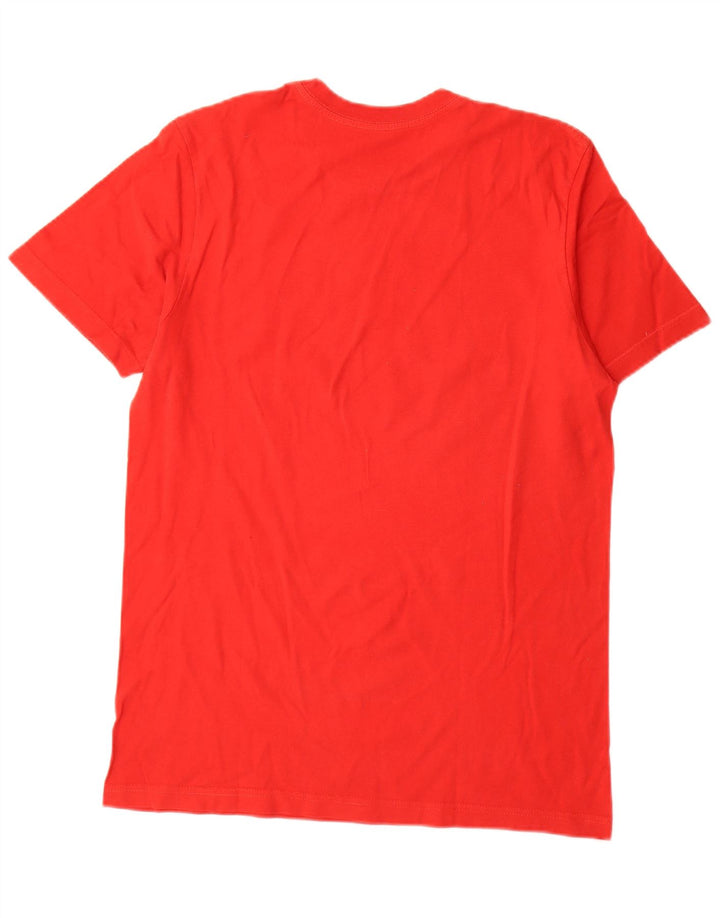Nike Herren-T-Shirt mit normaler Passform und Grafik, Mittelrot