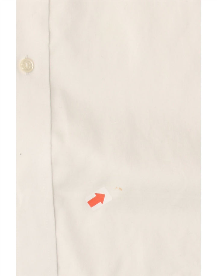 IZOD Mens Shirt Size 17 1/2 XL White Cotton Vintage Izod and Second-Hand Izod from Messina Hembry 