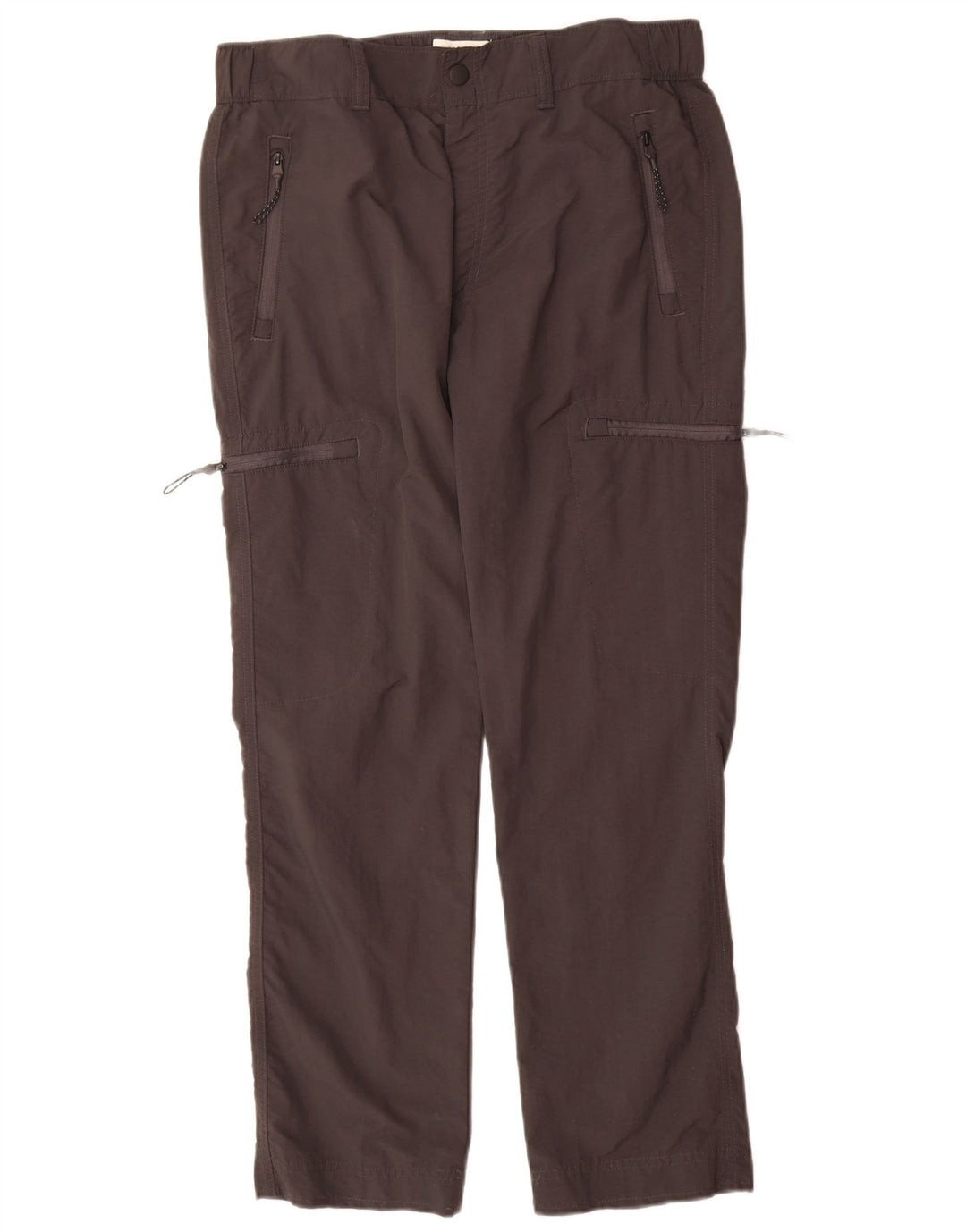 Gerade Herren-Cargohose von Marks & Spencer, W32, L29, Grau, Polyamid