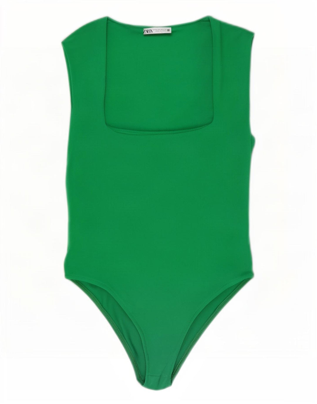 Zara Damen-Body UK 12 Mittelgrün