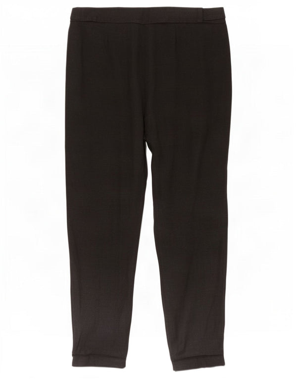Marks & Spencer Damen Tapered Cropped-Hose UK 14 Large W34 L26 Grau