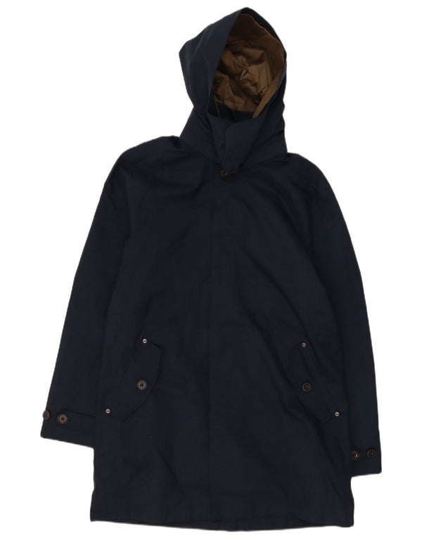 Timberland Herren-Parka mit Kapuze, UK 40, Größe L, Marineblau, Polyester