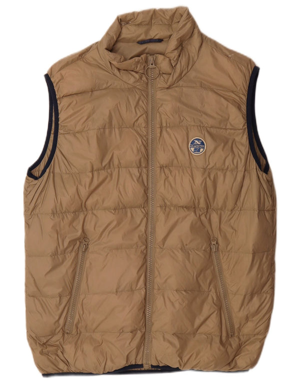 North Sails Herren Wattierte Weste UK 42 XL Beige