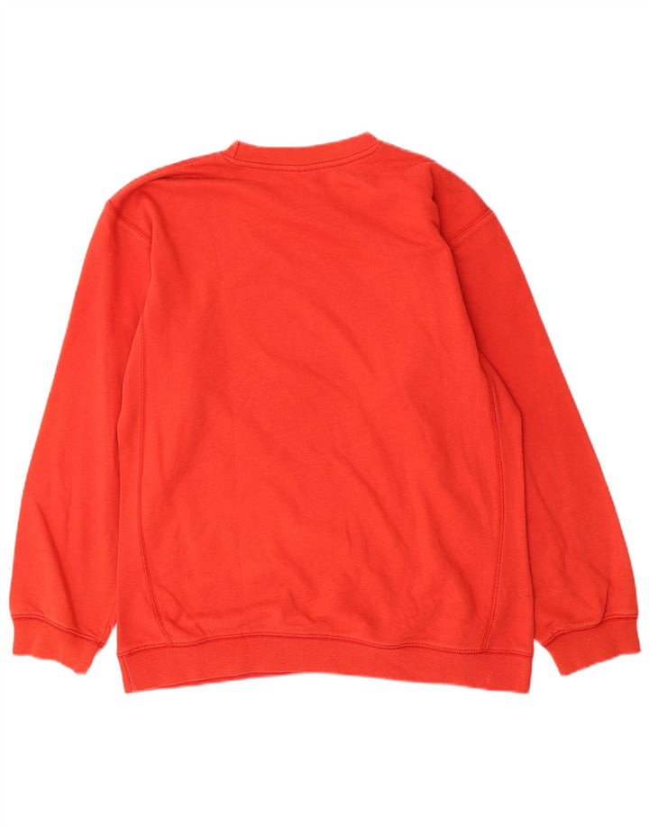 NIKE Jungen-Sweatshirt mit Grafik, 13–14 Jahre, XL, Orange, Baumwolle