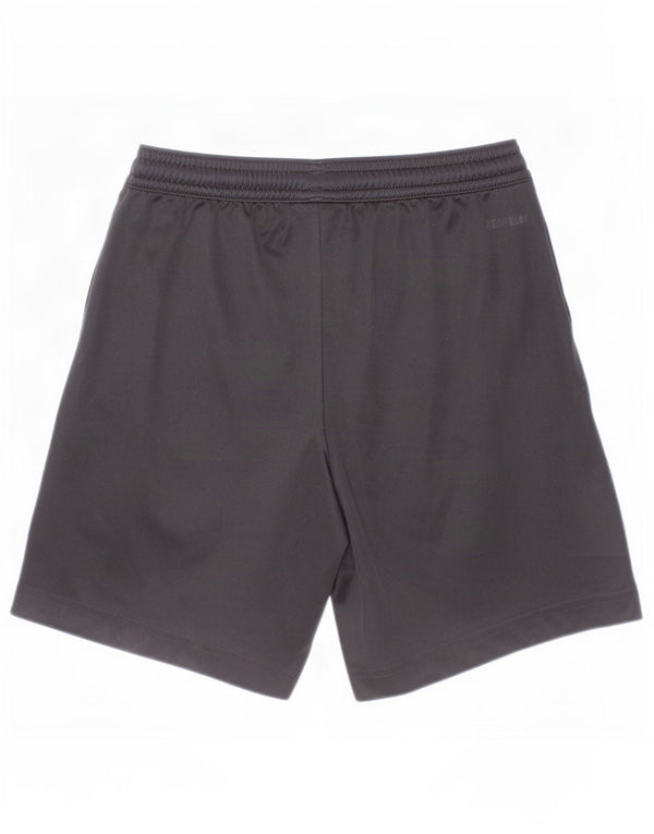 Adidas Jungen Aeroready Sportshorts 9–10 Jahre, schwarzes Polyester