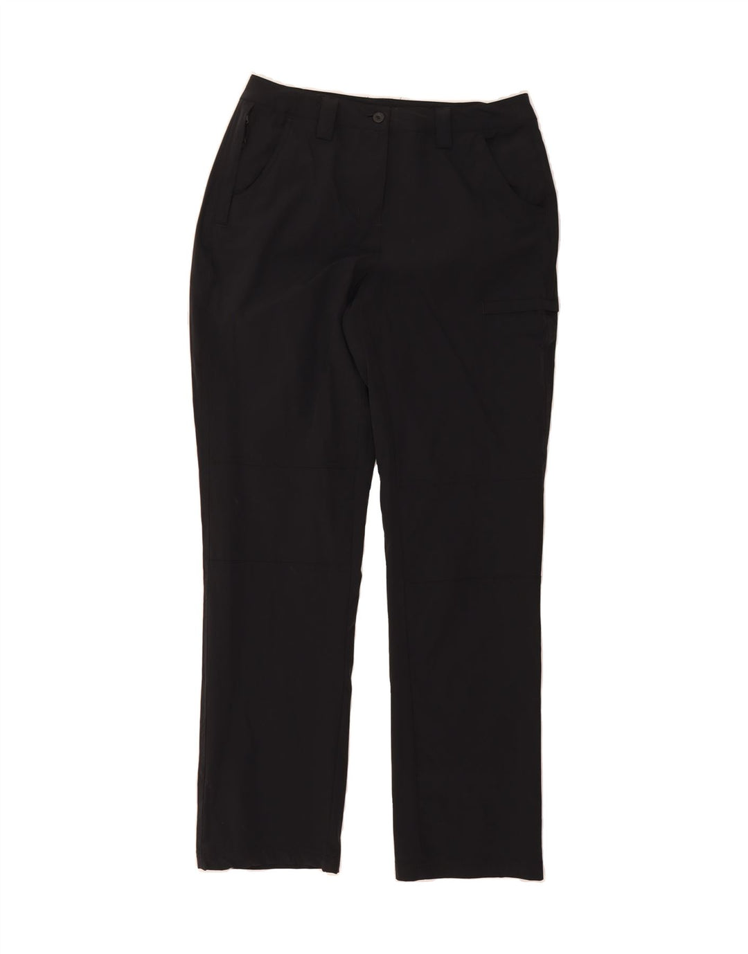 MOUNTAIN WAREHOUSE Womens Chino Trousers UK 12 Medium W32 L31 Black Vintage Mountain Warehouse and Second-Hand Mountain Warehouse from Messina Hembry 