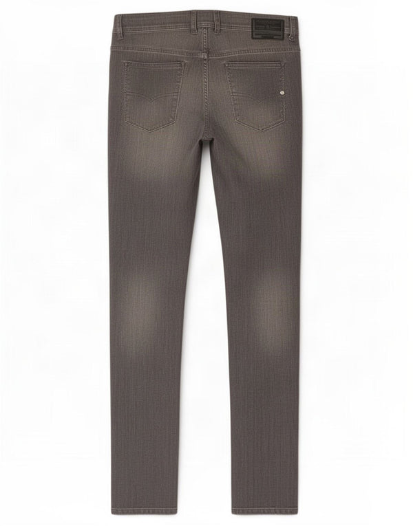 Diesel Mens Sleenker Slim Skinny Jeans W34 L32 Grey Cotton