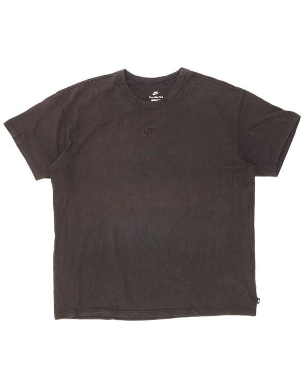 Nike Herren Loose Fit T-Shirt Top XL Schwarz Baumwolle