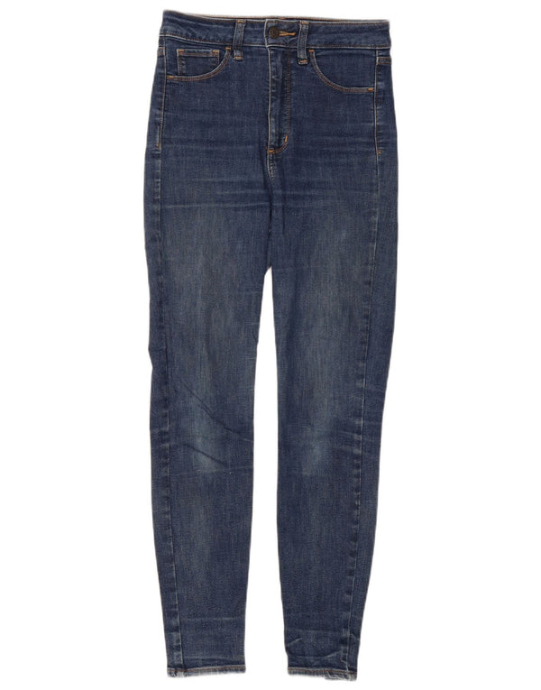 Gap Damen-Jeans mit hoher Taille, Röhrenjeans, W27, L28, blaue Baumwolle