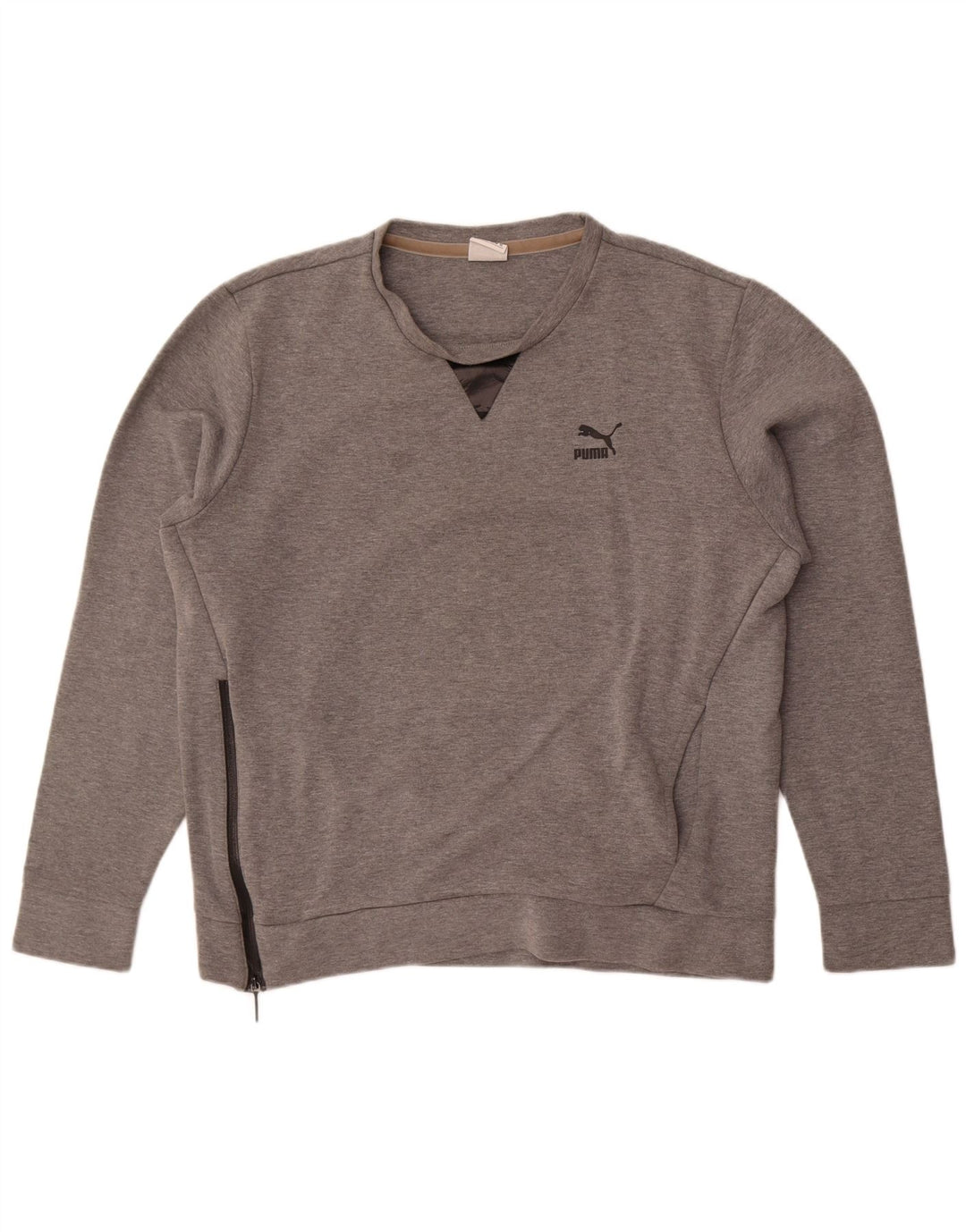 Puma Herren Graphic Sweatshirt Pullover XL Grau Baumwolle