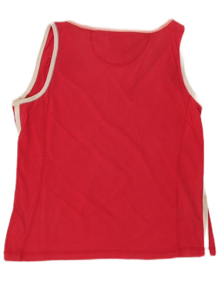 Champion Damen Weste Top UK 10 Small Rot Polyester