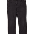M&Co Damen Straight Jeans UK 14 Large W34 L27 Schwarz