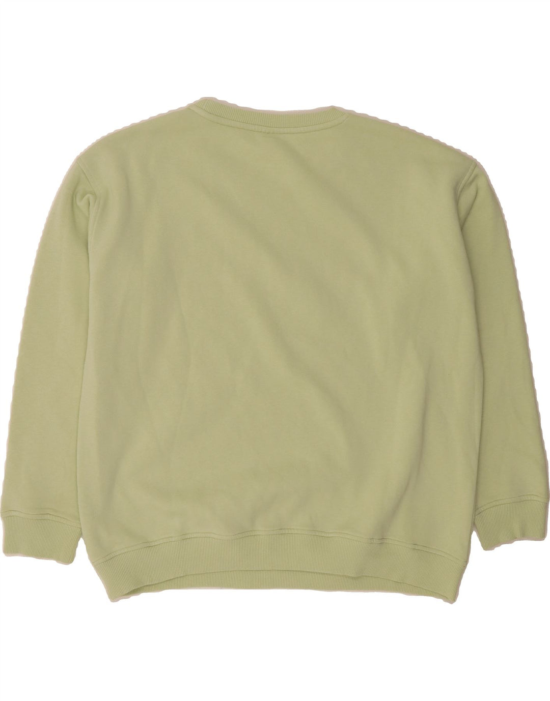 BUFFALO Womens Oversized Graphic Sweatshirt Jumper UK 18/20 XL Green Vintage Buffalo and Second-Hand Buffalo from Messina Hembry 