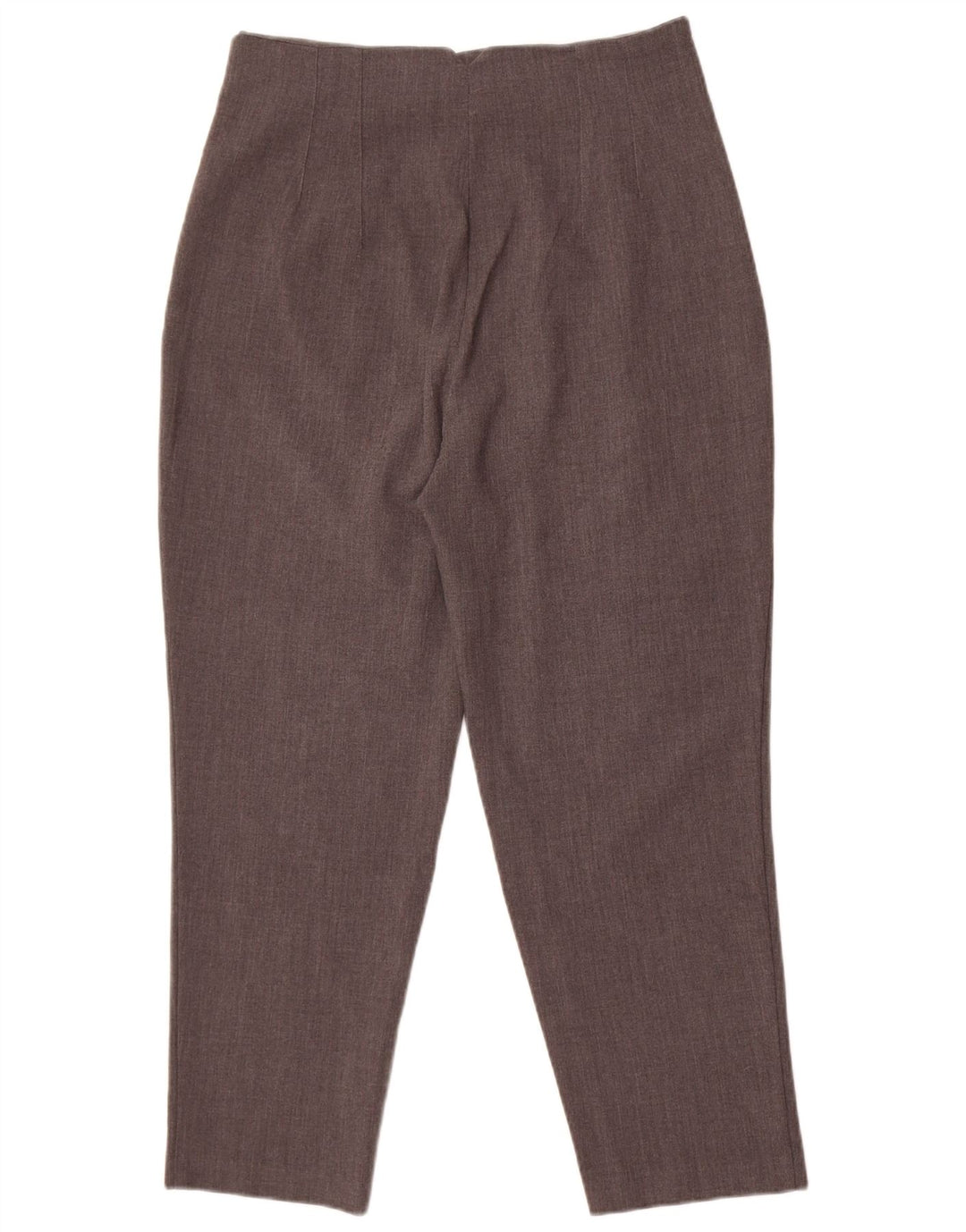 Zara Damen Tapered Chino-Hose, Größe L, W30, L26, Grau, Polyester