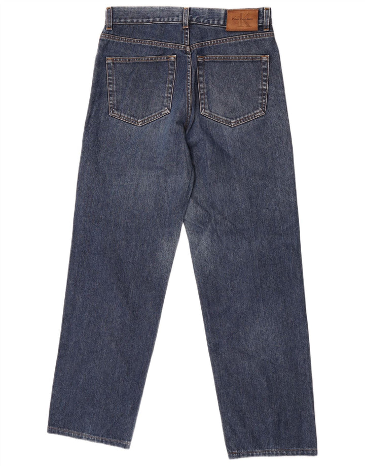 Calvin Klein Herren Straight Jeans W31 L30 Blau