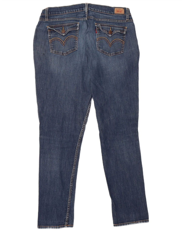 Levi's Damen 524 Super Low Skinny Jeans W36 L31 Blau
