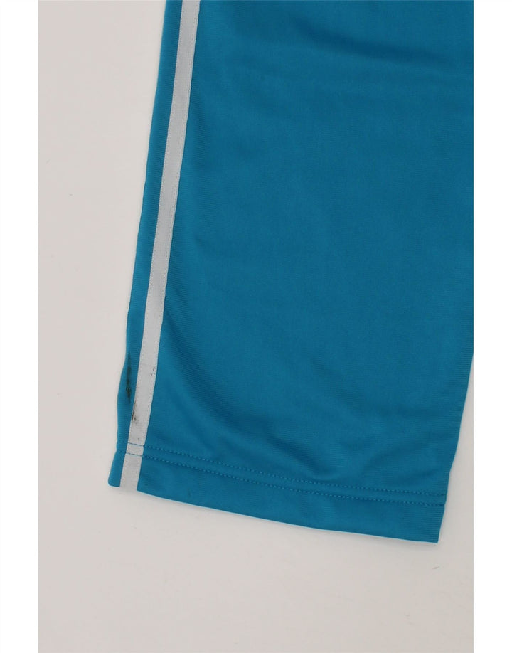 ADIDAS Girls Tracksuit Trousers 11-12 Years Blue Polyester Vintage Adidas and Second-Hand Adidas from Messina Hembry 