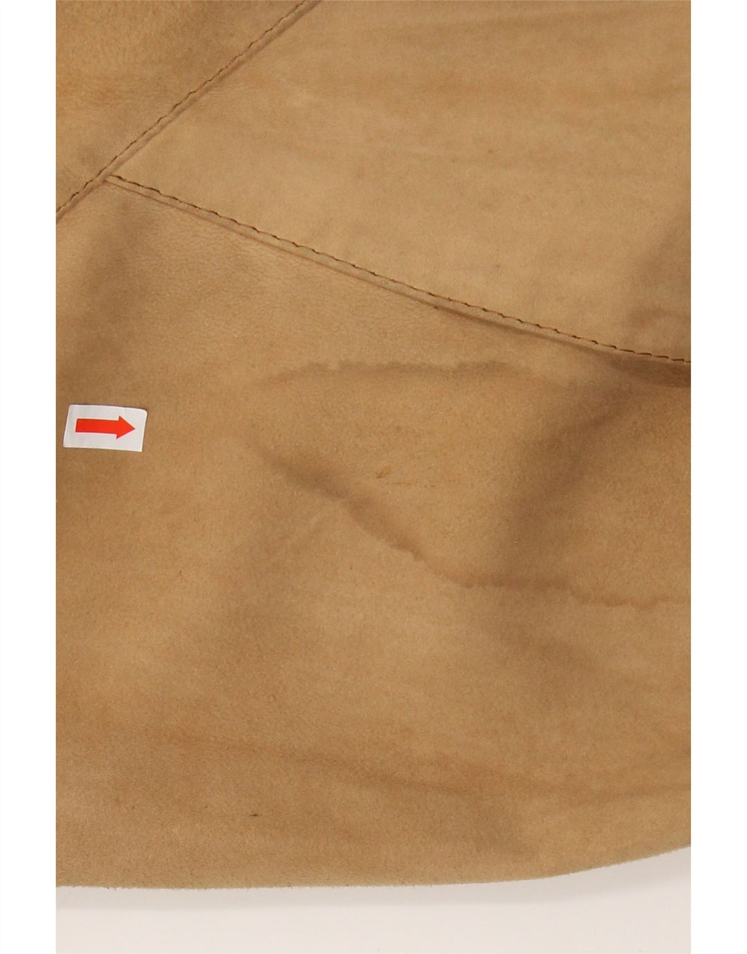 VINTAGE Herren Wildleder Bomberjacke UK 38 Medium Beige