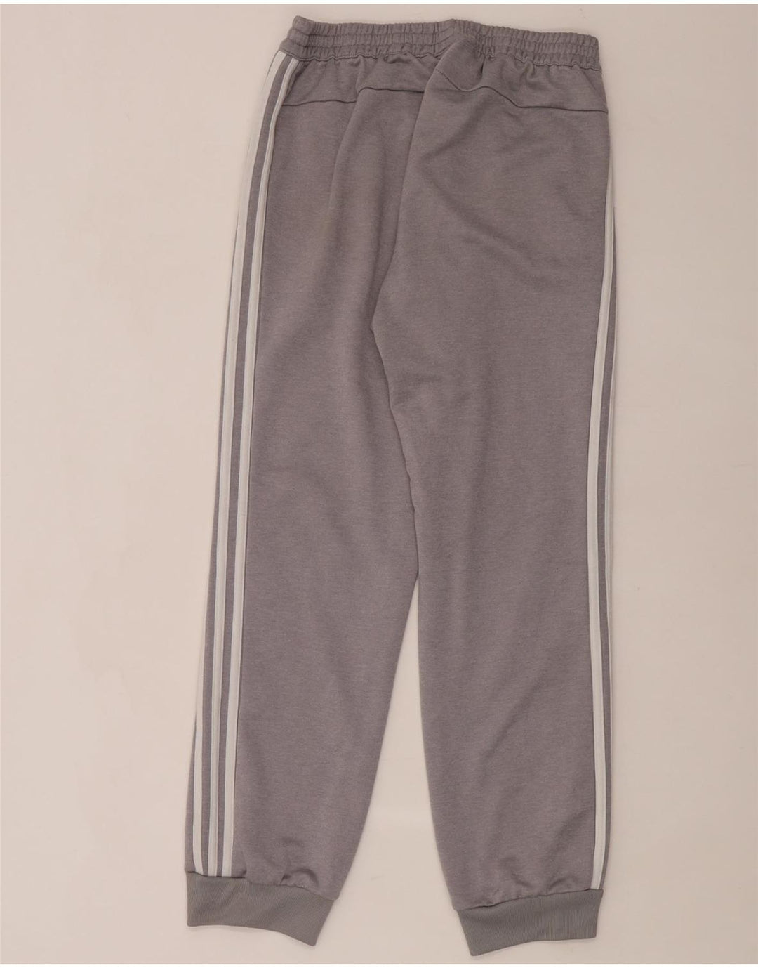 Adidas Herren-Trainingshose, Jogginghose, groß, grau, Polyester