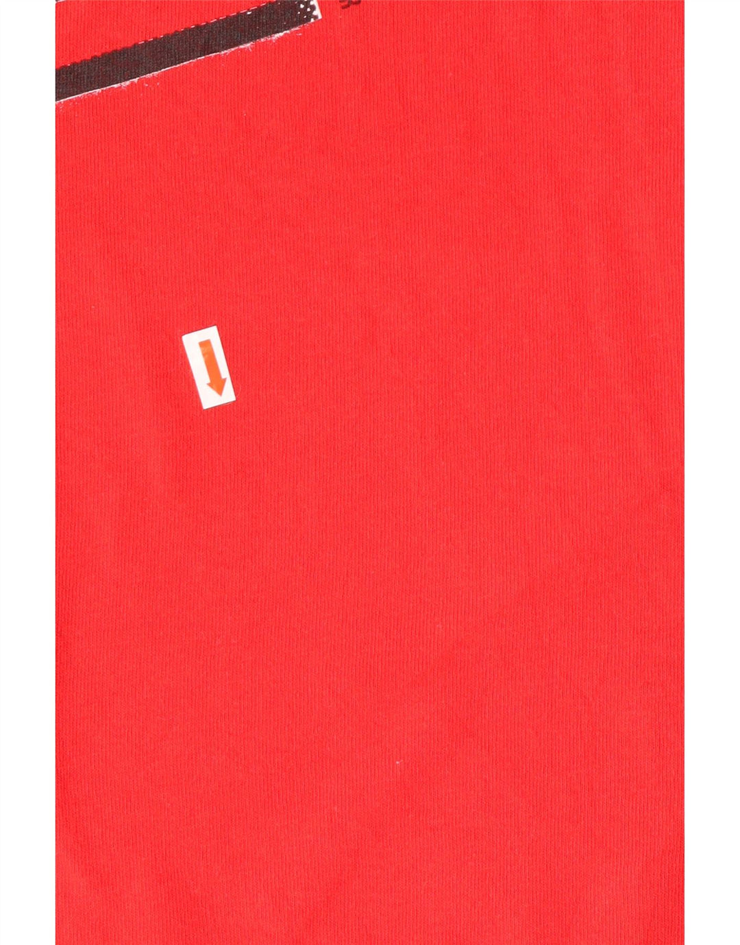 QUIKSILVER Herren Grafik-T-Shirt-Oberteil XL aus roter Baumwolle