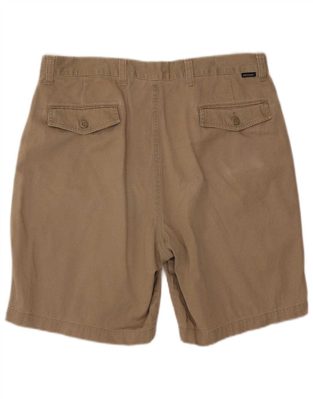 Dockers Herren Khakis Chino Shorts W36 Large Beige Baumwolle