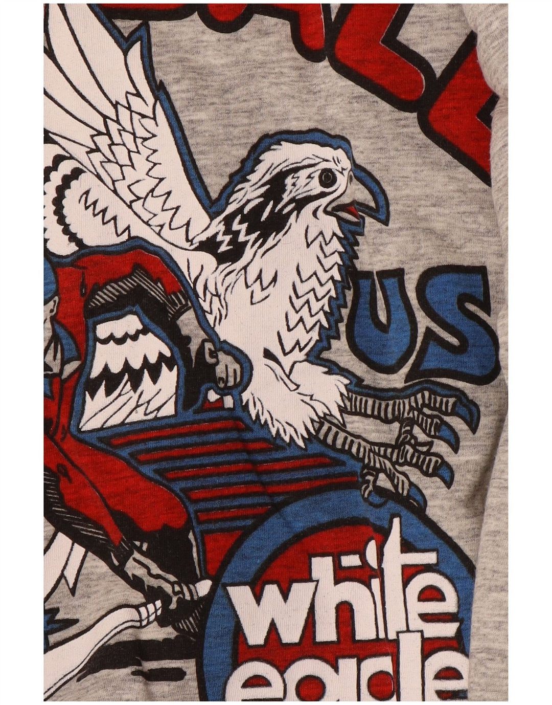 Vintage Herren Bomber Graphic Wattierte Jacke UK 40 Large Marineblau