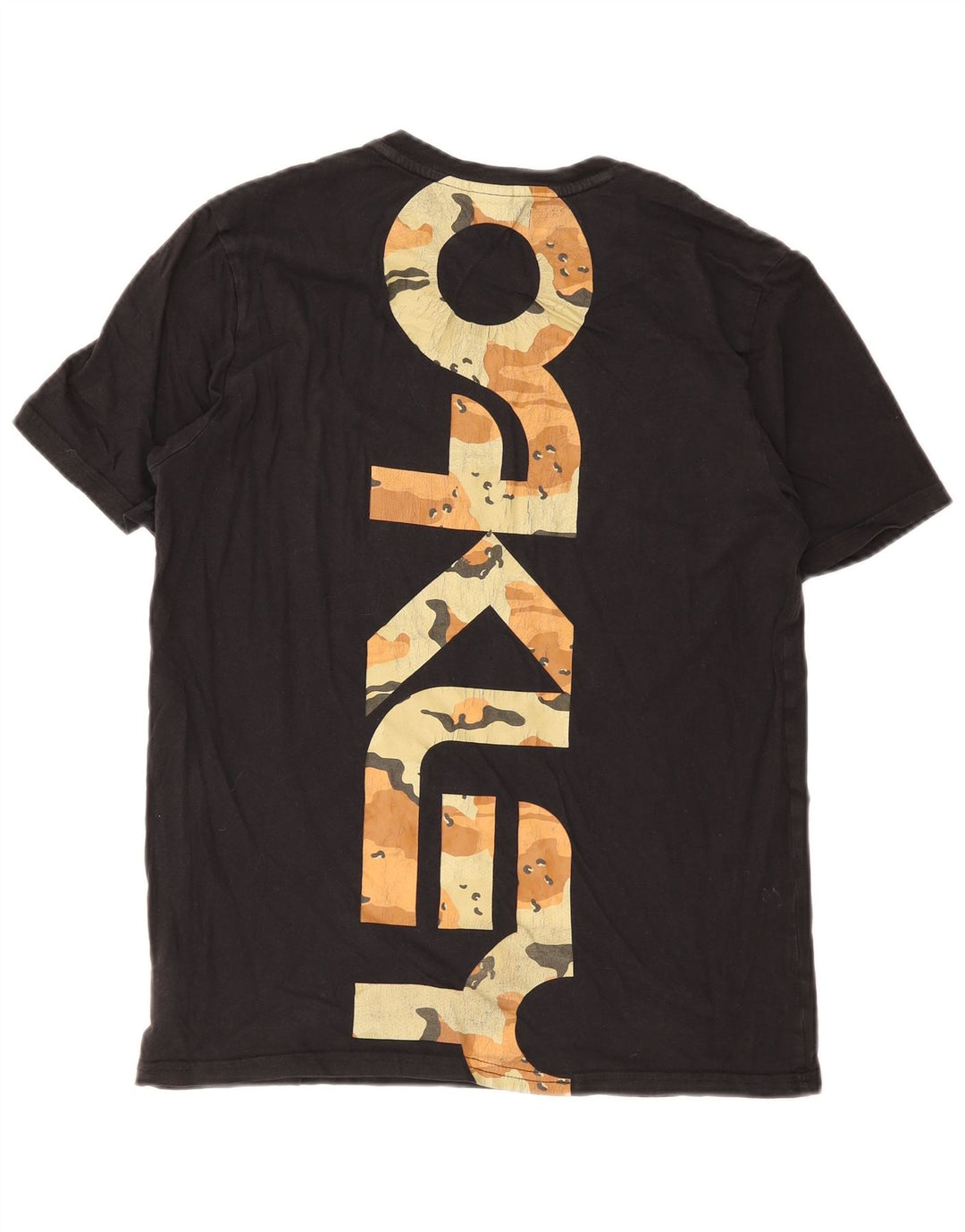 Oakley Herren-T-Shirt mit Grafik, Größe S, schwarze Baumwolle