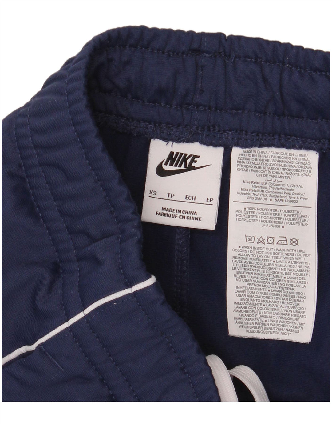 Nike Herren-Trainingshose, Jogginghose, XS, Marineblau, Polyester