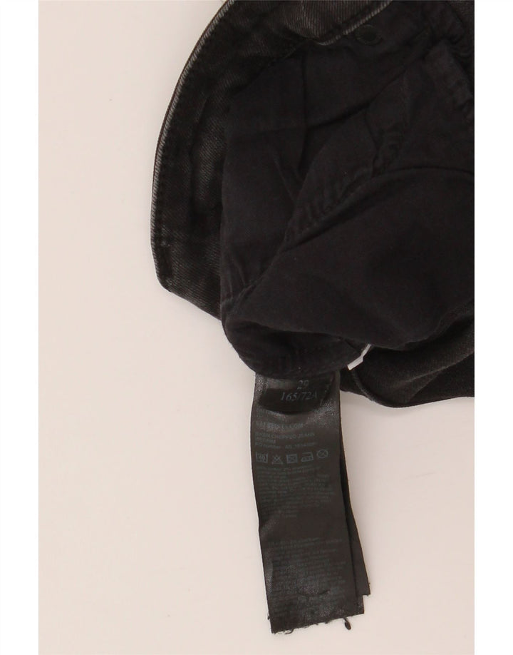 ALL SAINTS Womens Slim Jeans W29 L26 Black Cotton