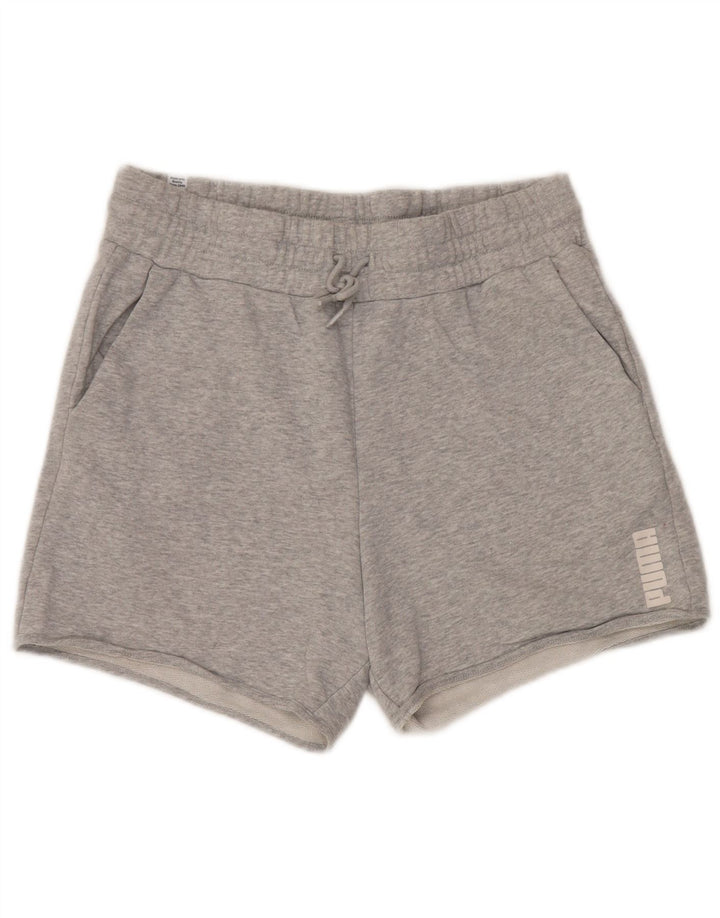 PUMA Herren Sportshorts mittelgraue Baumwolle