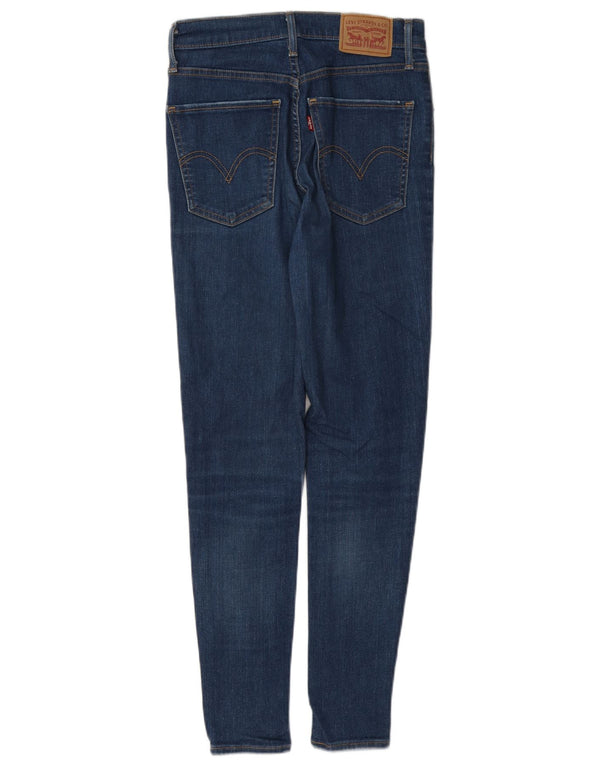 Levi's Damen Mile High Super Skinny Jeans W27 L27 Blau
