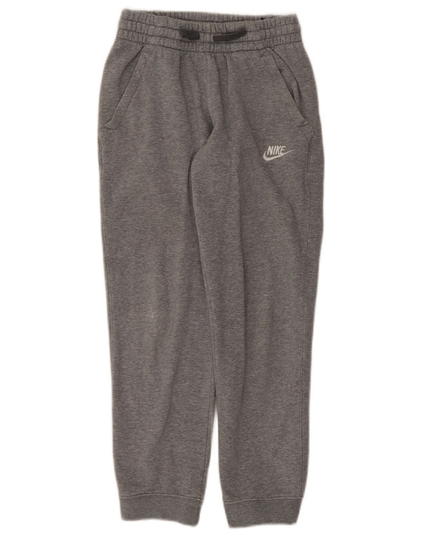 Nike Trainingshose für Jungen, Jogger, 10–11 Jahre, mittelgrau, Baumwolle, Sport