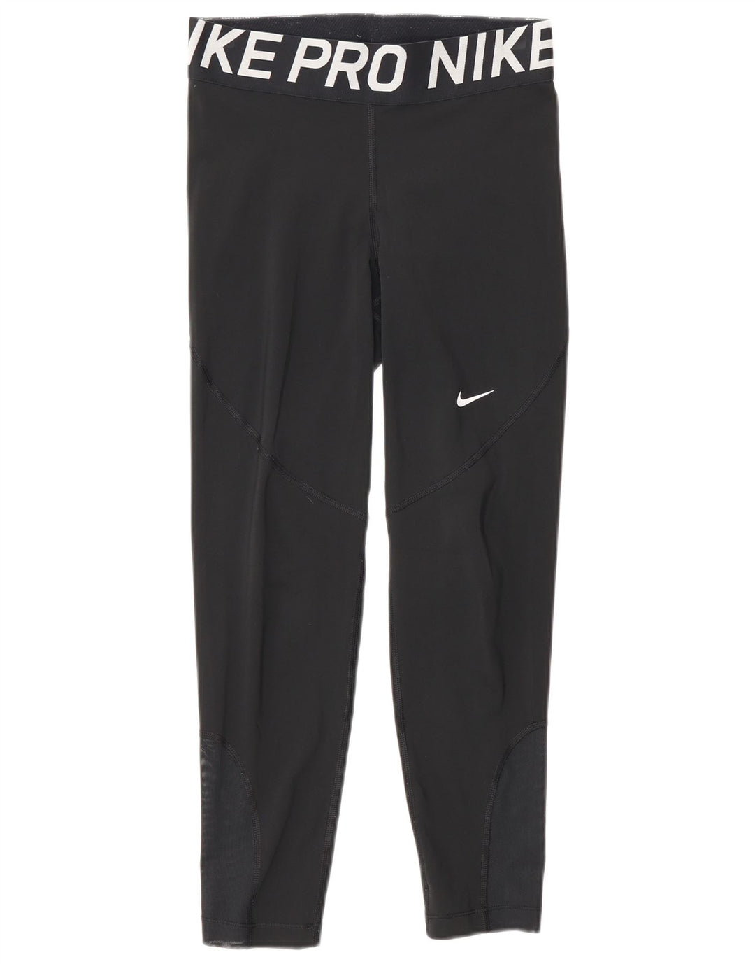 Nike Damen-Leggings mit Grafik, Größe S, Schwarz, Polyester, Sport