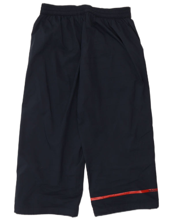 Adidas Capri-Trainingshose für Jungen, 13–14 Jahre, marineblaues Polyester