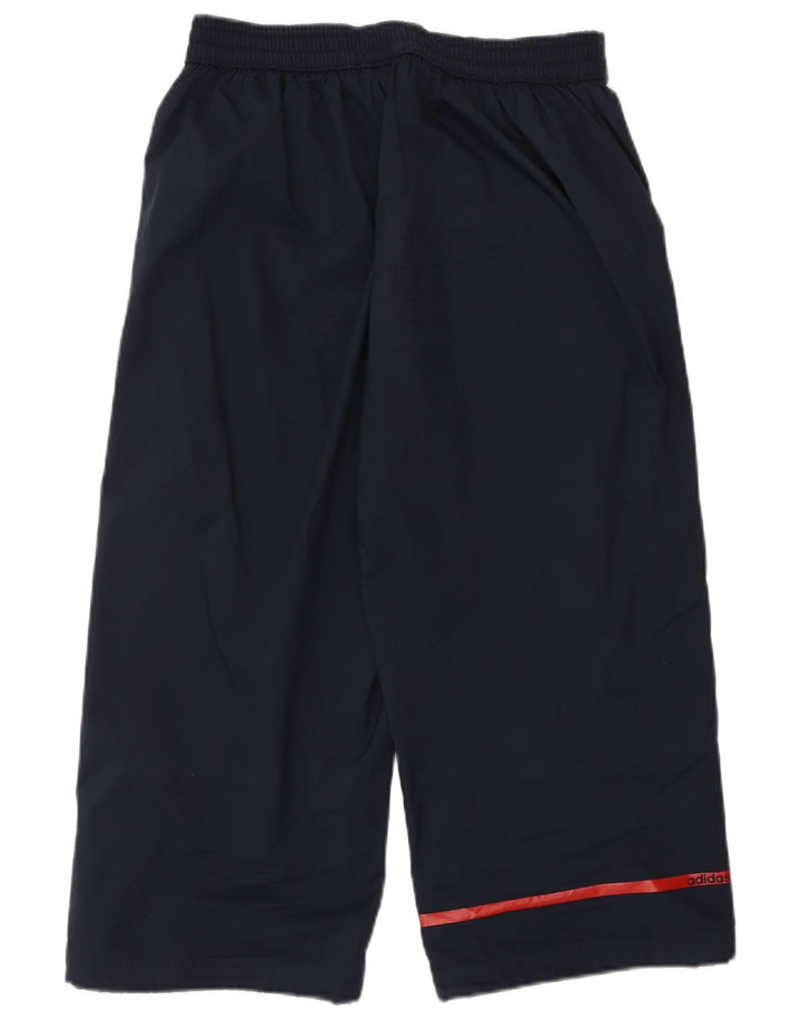 Adidas Capri-Trainingshose für Jungen, 13–14 Jahre, marineblaues Polyester