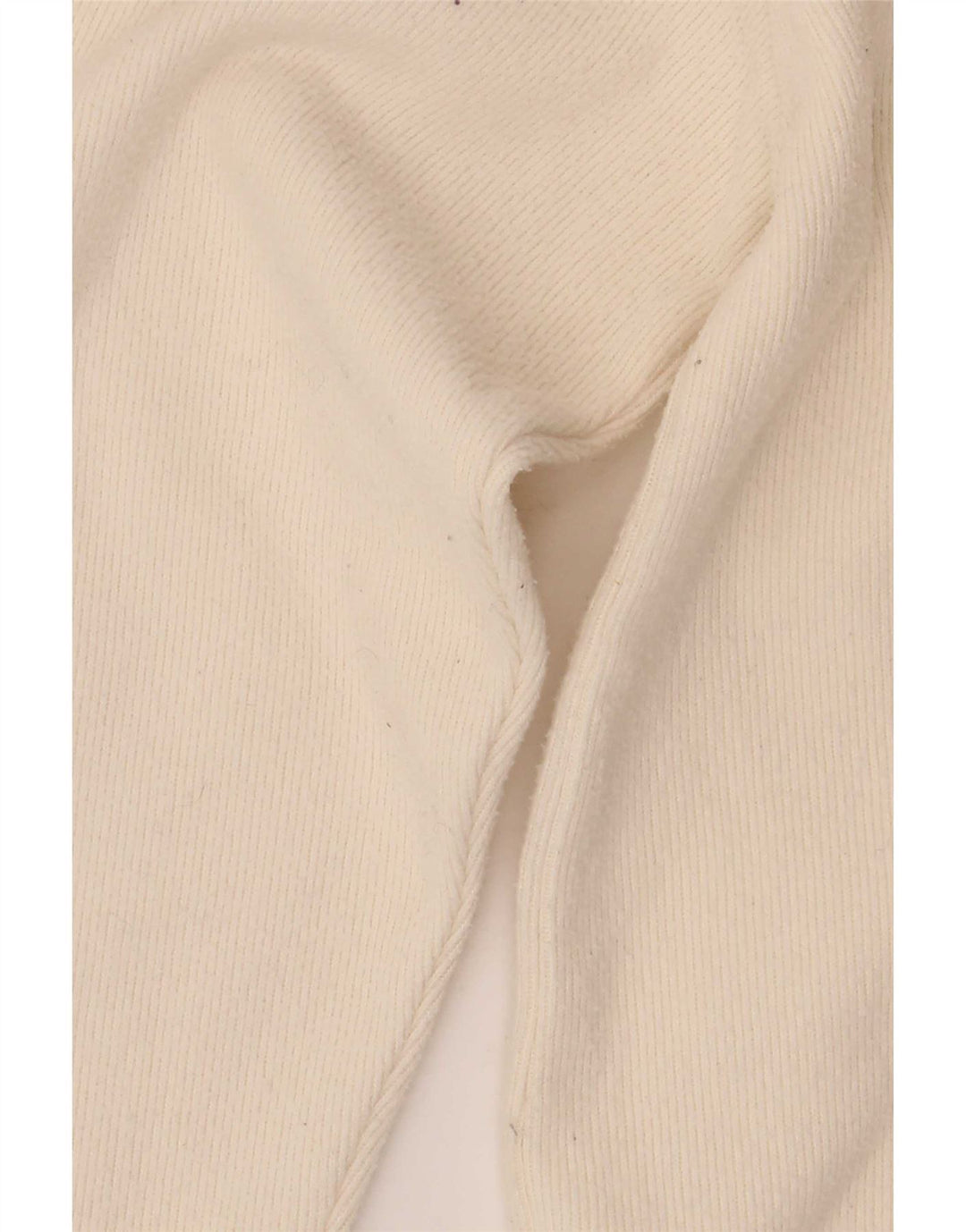 Zara Damen-Pullover mit Rundhalsausschnitt, UK 14, Mittelweiß, Polyester