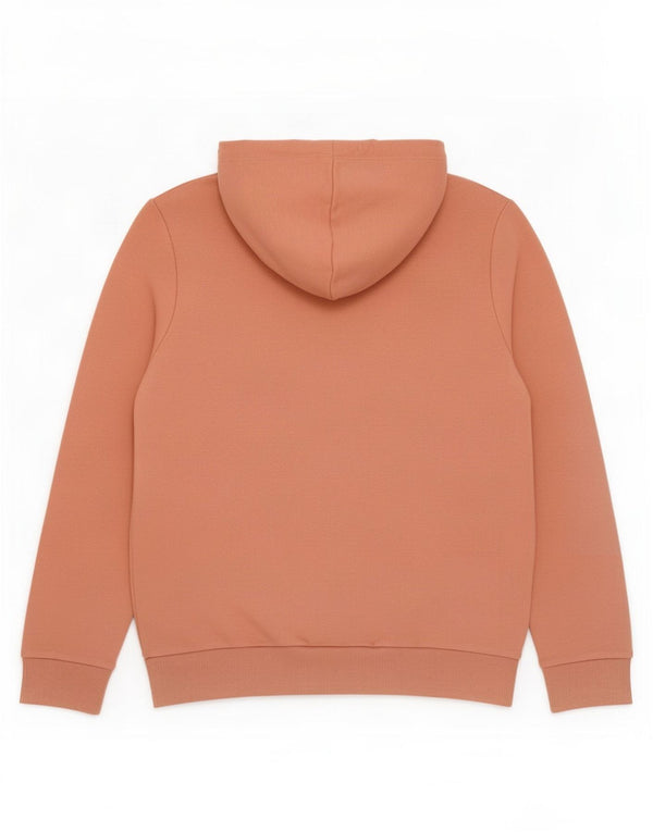 Puma Womens Graphic Hoodie Pullover UK 14 Mittelorange Baumwolle