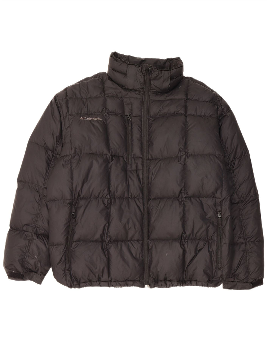 Columbia Herren Wattierte Jacke UK 44 2XL Schwarz Nylon