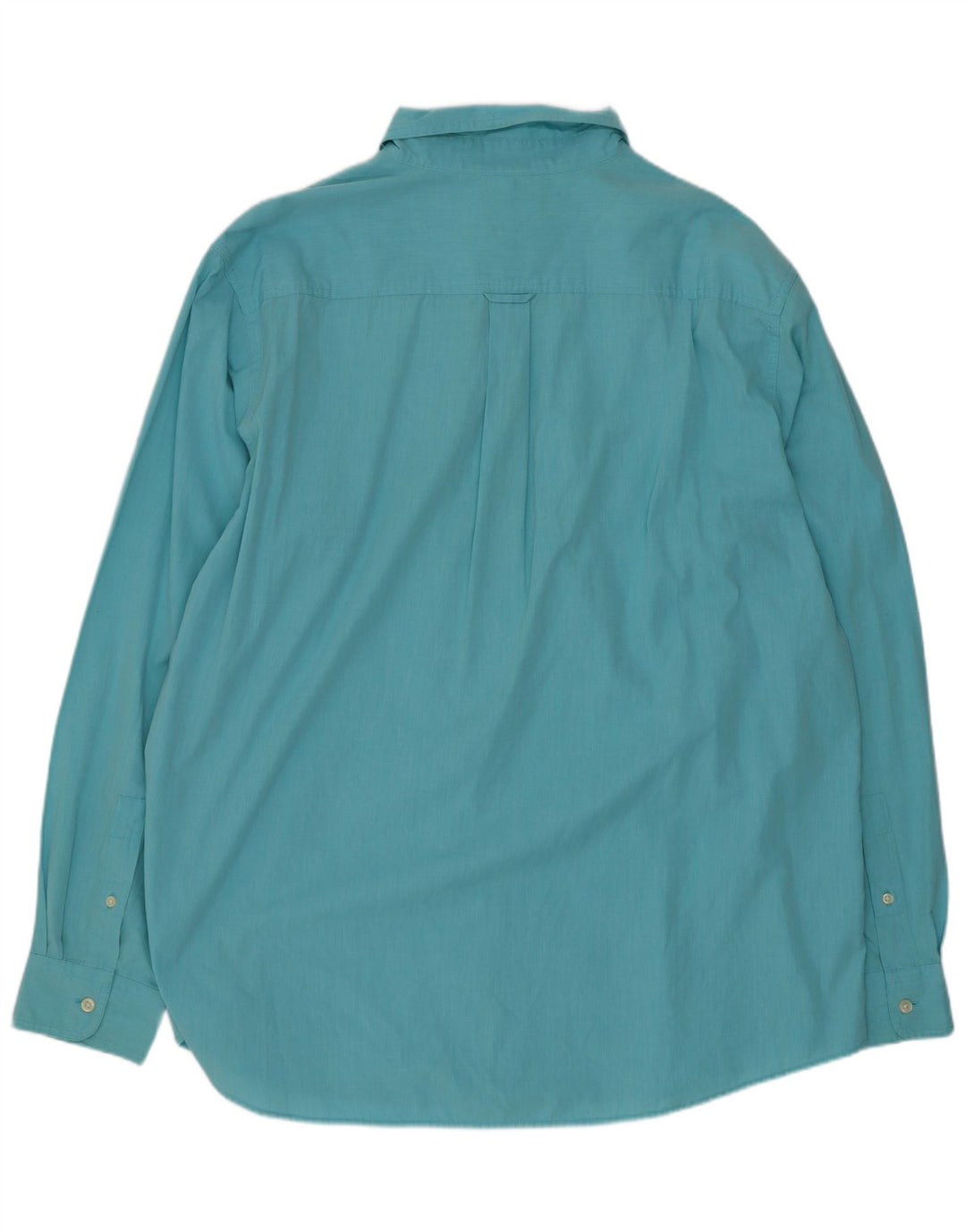 Chaps Herren-Hemd, reguläre Passform, XL, Blau, Baumwolle