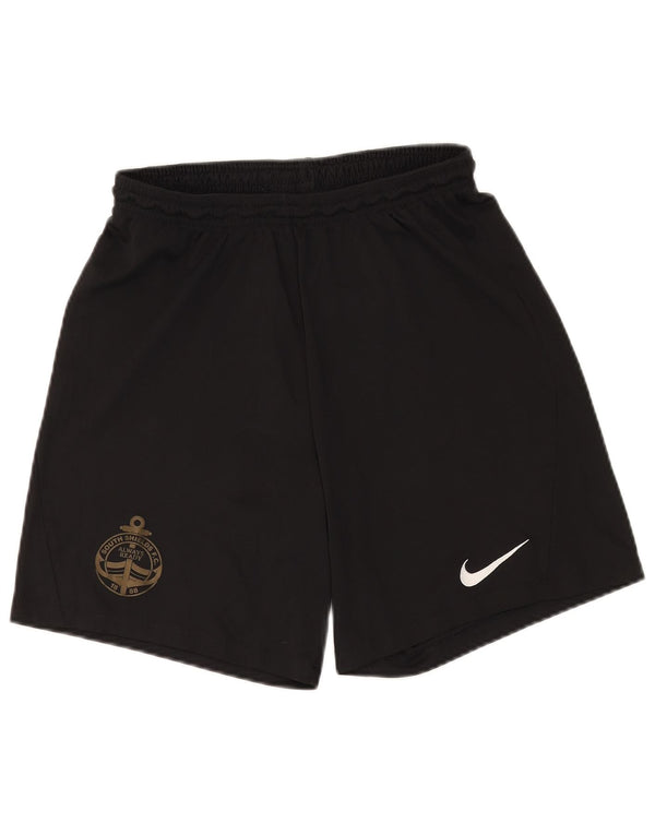 Nike Mens South Shields F.C. Sport Shorts Large Black Polyester