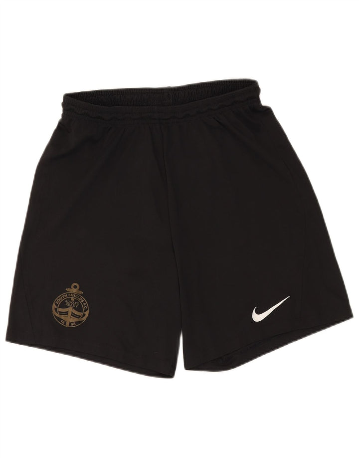 Nike Herren South Shields F.C. Sportshorts, groß, aus schwarzem Polyester
