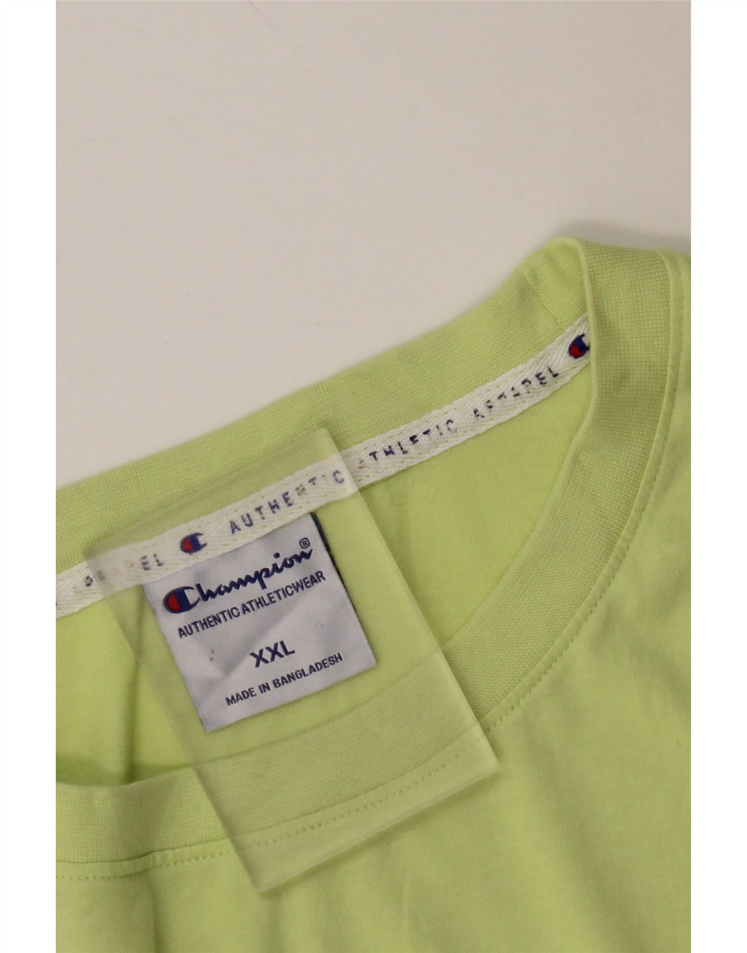 CHAMPION Herren Grafik T-Shirt Top 2XL Grüne Baumwolle