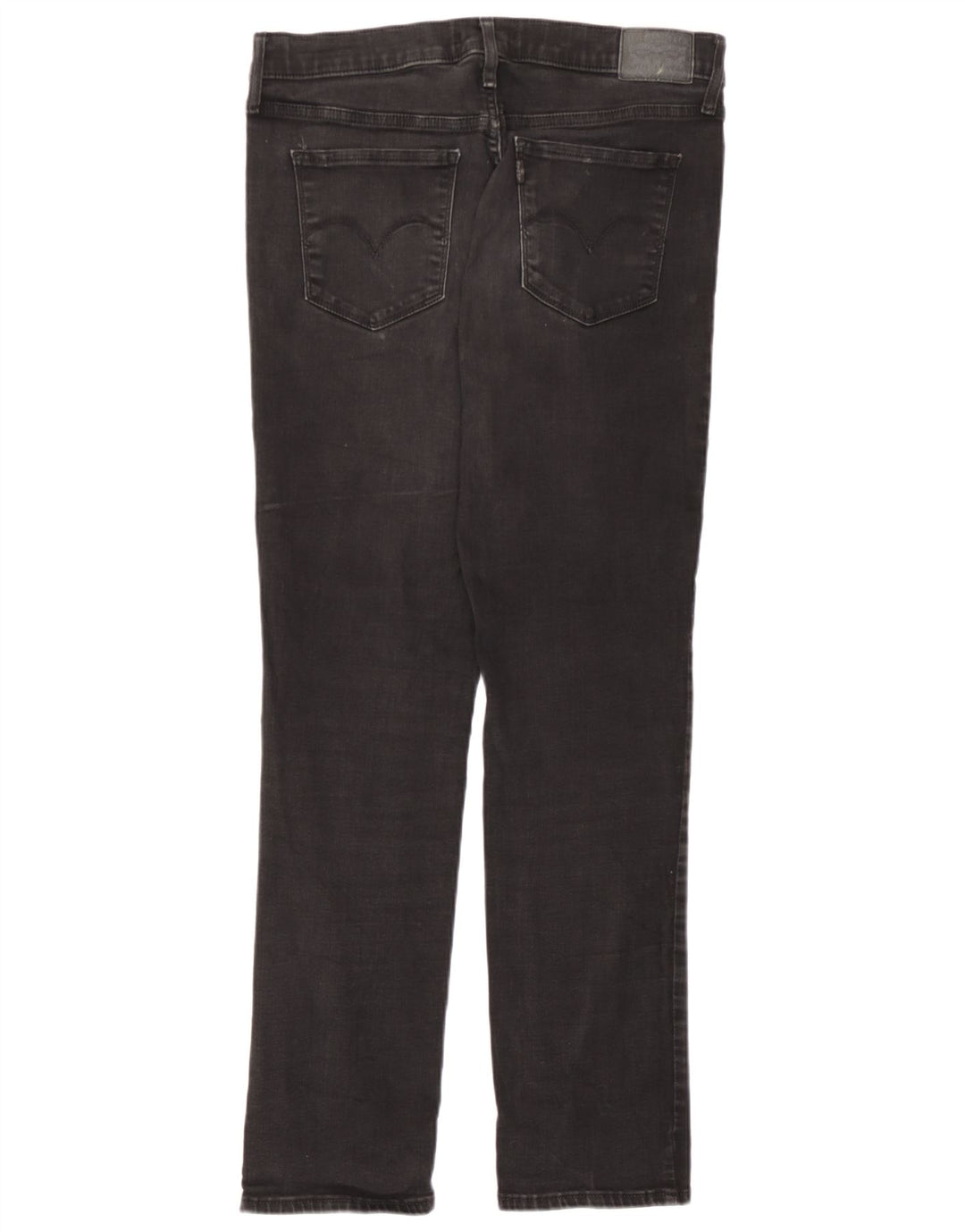 Levi's Damen 312 Shaping Slim Jeans W31 L30 Schwarze Baumwolle